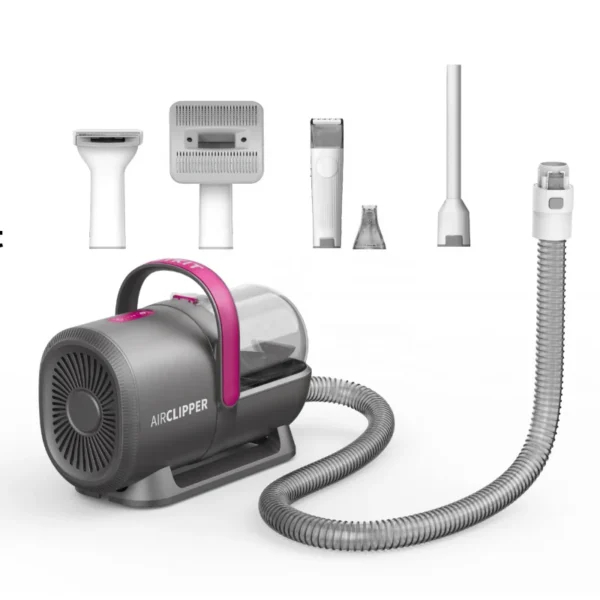 Cat/Dog Grooming Kit with Vacuum Suction