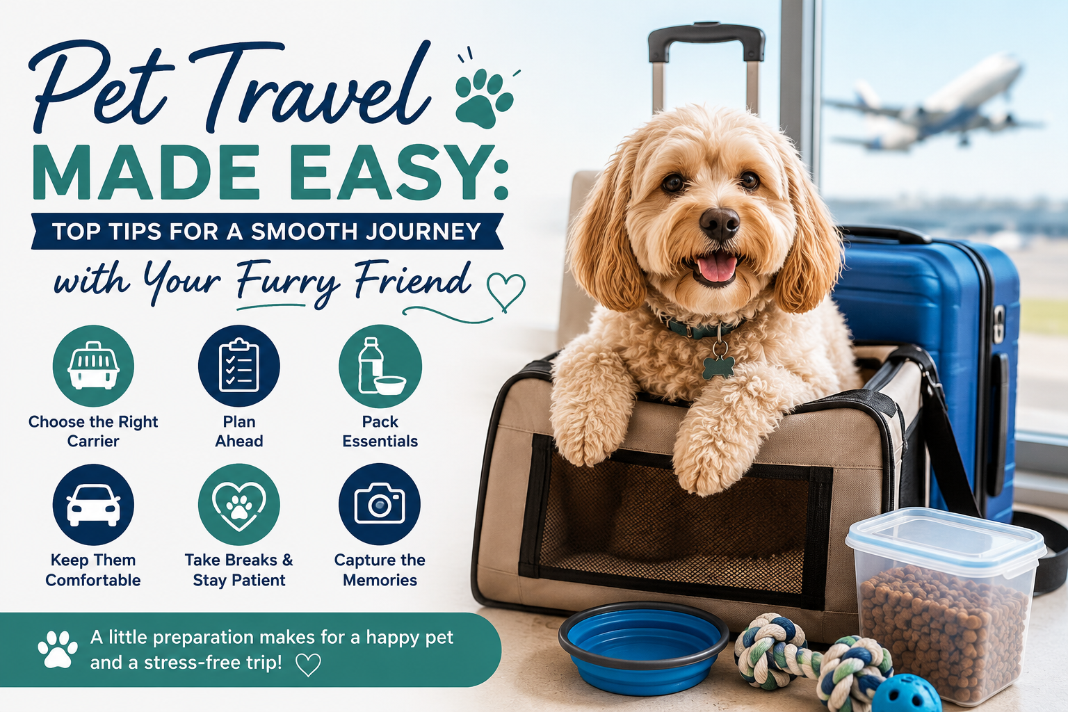 Pet Travel Made Easy: Top Tips for a Smooth Journey with Your Furry Friend (Part 1 of 3)